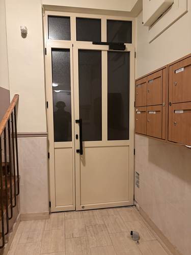 Porte vitrée